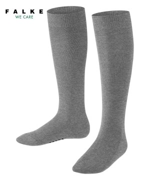 Falke Family Knee-high Socks Sokken Kinderen Grijs | CLTXDJ-607