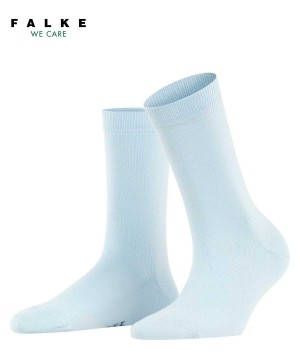 Falke Family Socks Sokken Dames Blauw | EVBSTN-658
