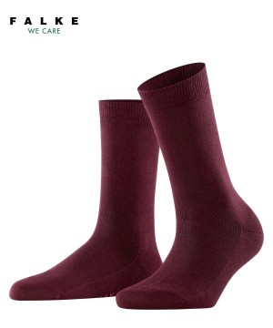 Falke Family Socks Sokken Dames Rood | OMXTJE-972