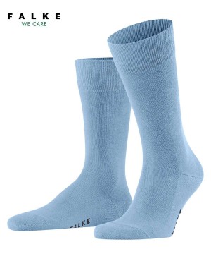 Falke Family Socks Sokken Heren Blauw | EZARGQ-352