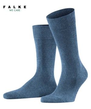 Falke Family Socks Sokken Heren Blauw | NTYLKC-047