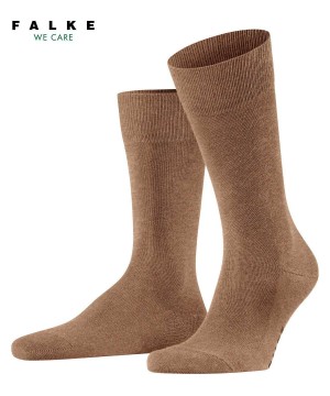 Falke Family Socks Sokken Heren Bruin | VBUTCJ-562