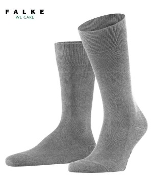 Falke Family Socks Sokken Heren Grijs | ZOYSFD-621