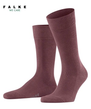 Falke Family Socks Sokken Heren Rood | LNFUZB-967