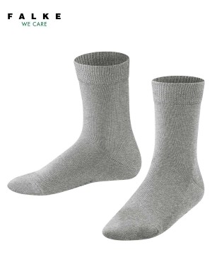 Falke Family Socks Sokken Kinderen Grijs | FHSZNJ-475