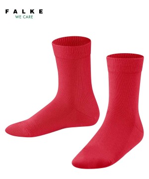Falke Family Socks Sokken Kinderen Rood | XUFMNI-452