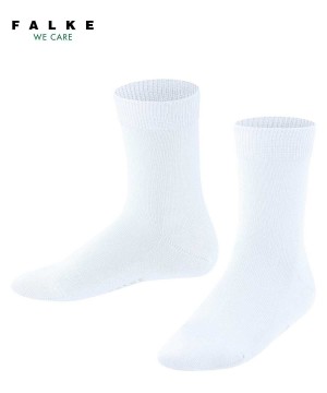 Falke Family Socks Sokken Kinderen Wit | VHKFJE-642