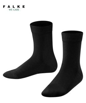Falke Family Socks Sokken Kinderen Zwart | ROWFGZ-075