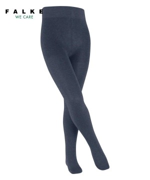Falke Family Tights Tights Kinderen Blauw | TWINKQ-017