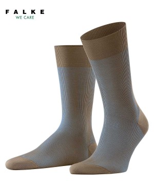 Falke Fine Shadow Socks Sokken Heren Bruin | BXLTMQ-820