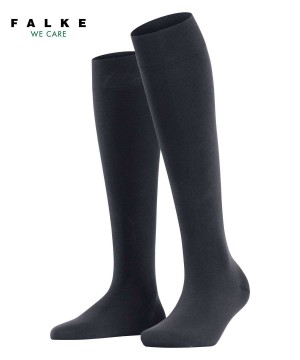 Falke Fine Softness 50 DEN Knee-high Socks Sokken Dames Blauw | DJIVKE-385
