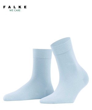 Falke Fine Softness 50 DEN Socks Sokken Dames Blauw | YADMIS-864