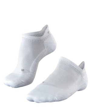 Falke GO2 Invisible Golf Invisibles No Show Socks Heren Wit | BGCWRD-123