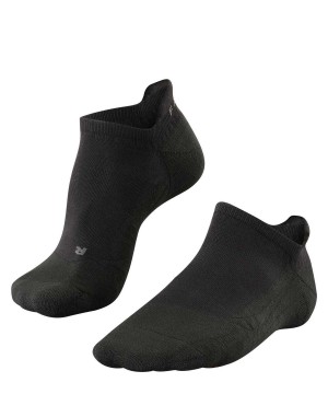 Falke GO2 Invisible Golf Invisibles No Show Socks Heren Zwart | NXJEAO-031