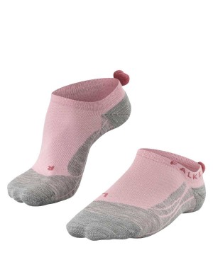 Falke GO2 Pompom Golf Invisibles Sports Socks Dames Roze | ZQNPGW-789