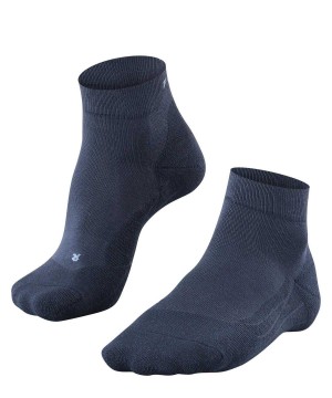 Falke GO2 Short Golf Short sock Sokken Heren Blauw | WFBNCP-376