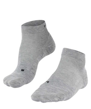 Falke GO2 Short Golf Short sock Sokken Heren Grijs | MEZGAQ-253