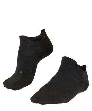 Falke GO5 Invisible Golf Invisibles No Show Socks Heren Zwart | NXZVMH-812