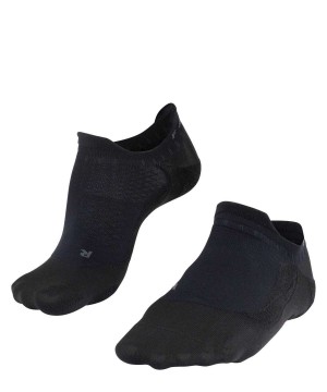 Falke GO5 Invisible Golf Invisibles Sports Socks Dames Zwart | JFOVHB-718