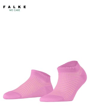 Falke Grassbraid Sneaker Socks Sokken Dames Rood | SKVMJB-904