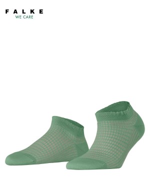 Falke Grassbraid Sneaker Socks Sokken Dames Groen | ABTNIO-143
