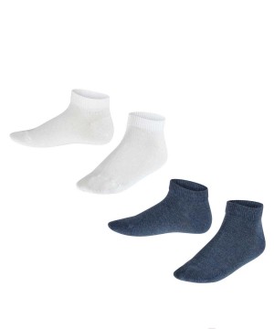 Falke Happy 2-Pack Sneaker socks Sokken Kinderen Multicolored | LTPJEV-160