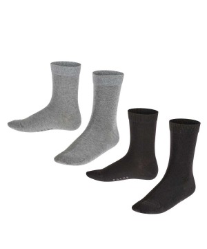Falke Happy 2-Pack Socks Sokken Kinderen Multicolored | YJMXSV-603