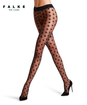 Falke Hedonism 15 DEN Tights Tights Dames Zwart | NRAZTJ-046