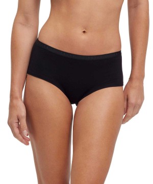 Falke Hipster Daily Climate Control Panties & Slips Dames Zwart | KUCQHP-784