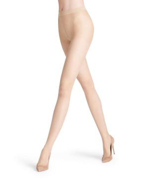 Falke Invisible Deluxe 8 DEN Tights Tights Dames Beige | VXEPFY-125