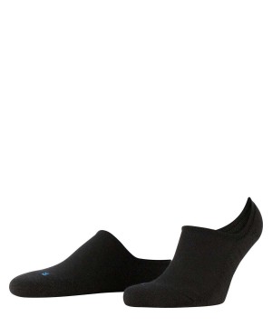 Falke Keep Warm Invisibles No Show Socks Dames Zwart | QBGFKV-301