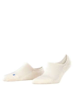 Falke Keep Warm Invisibles No Show Socks Dames Wit | LHXYPJ-459