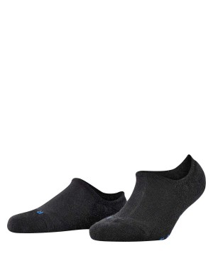 Falke Keep Warm Invisibles No Show Socks Dames Zwart | FBAWIL-723