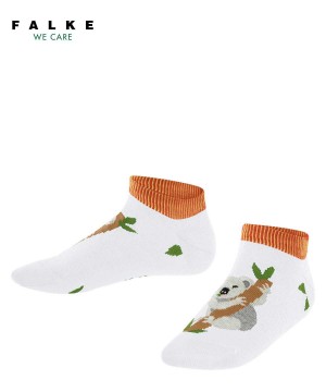 Falke Koala Friends Sneaker socks Sokken Kinderen Wit | BAKZSG-820