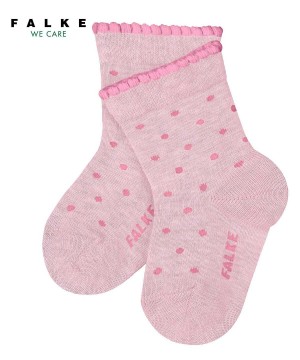 Falke Little Dot Socks Sokken Baby Roze | QMASWV-142
