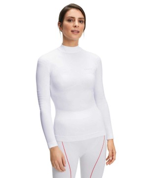 Falke Long sleeve shirt Warm Overhemd Met Lange Mouwen Dames Wit | OIGCHZ-436