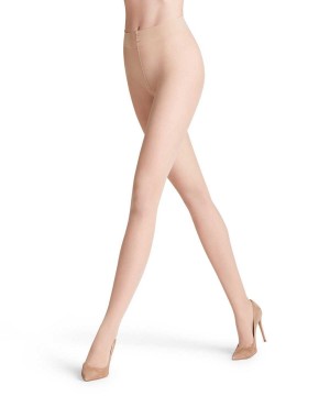 Falke Matt Deluxe 20 DEN Tights Tights Dames Bruin | GOBXJI-951