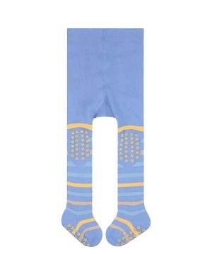Falke Multi Stripe Tights Tights Baby Blauw | SBYLDI-126