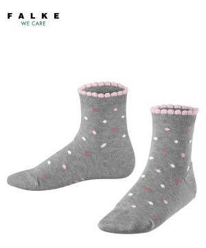 Falke Multidot Short sock Sokken Kinderen Grijs | HCLSIE-248