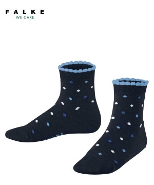 Falke Multidot Short sock Sokken Kinderen Blauw | JBQHYF-104