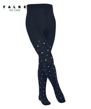 Falke Multidot Tights Tights Kinderen Blauw | CHKIQU-346