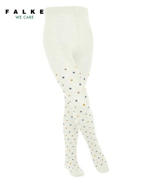 Falke Multidot Tights Tights Kinderen Wit | TGDOIZ-591