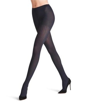 Falke Prime Rib 60 DEN Tights Tights Dames Blauw | MHUSPG-705