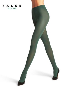 Falke Pure Matt 50 DEN Tights Tights Dames Groen | RFIUEK-173