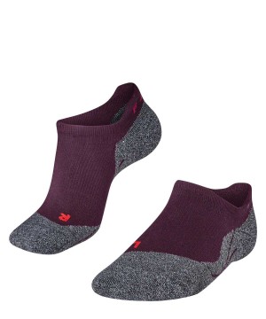 Falke RU3 Comfort Invisible Running Invisibles Sports Socks Dames Rood | DMFQWA-159