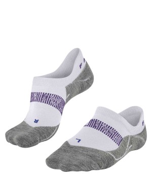 Falke RU4 Endurance Cool Invisible Running Invisibles Sports Socks Dames Wit | NCGZTV-258