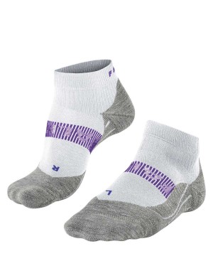 Falke RU4 Endurance Cool Short Running Short sock Sports Socks Dames Wit | TNFMID-359