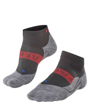 Falke RU4 Endurance Cool Short Running Short sock Sports Socks Dames Zwart | BISLEP-527