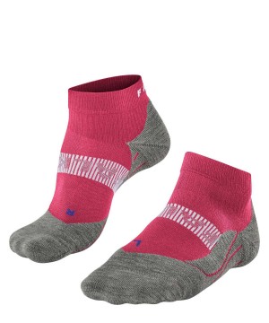 Falke RU4 Endurance Cool Short Running Short sock Sports Socks Dames Rood | PEBNIK-391