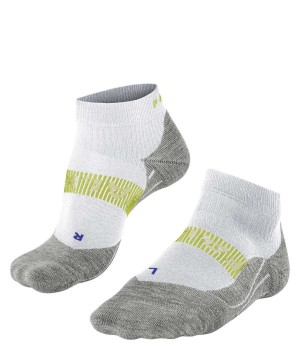 Falke RU4 Endurance Cool Short Running Short sock Sokken Heren Wit | XDLBQW-281